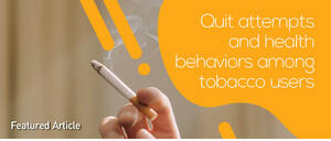 Figure from article: Associations between quit...